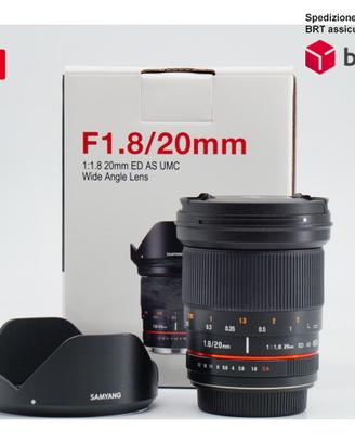 Samyang 20 F1.8 ED AS UMC (Canon)