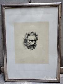 Pietro Annigoni - litografia su pietra