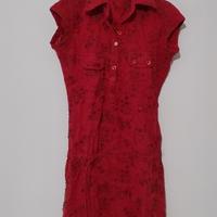 Camicia lunga vintage ricamata