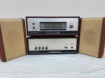 Amplificatore Hi Fi Stereo Telefunken V201 e T201