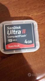 Scheda di memoria CompactFlash 4GB

