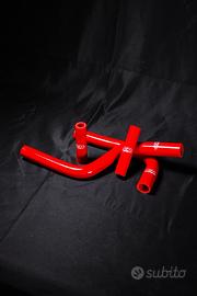 Tubi radiatore siliconici rossi per xe/xx/yz 125
