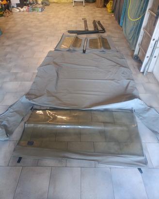 Soft top della Bestop U.S.A per Jeep Wrangler YJ 