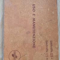 LIBRETTO  USO E MANUTENZIONE  LAMBRETTA  125 C LC