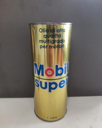 LATTA OLIO VINTAGE SUPER MOBIL 1L