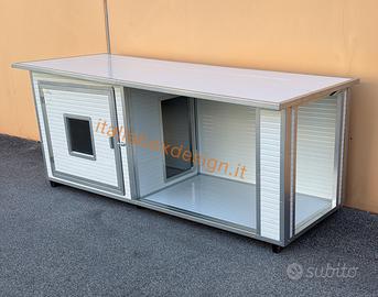 Cuccia con veranda coibentata