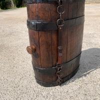 Botte antica ovale grande da collezione bellissim