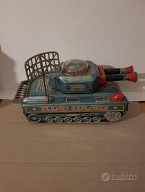 Carro armato modellino latta planet explorer