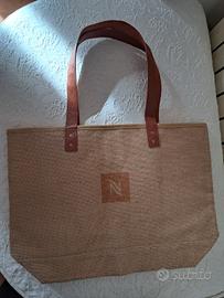 Borsa in iuta Nespresso