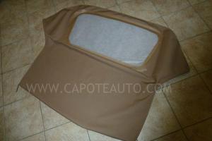 Capote Fiat Barchetta tessuto Sonnenlad Biscotto