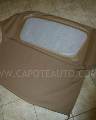 Capote Fiat Barchetta tessuto Sonnenlad Biscotto