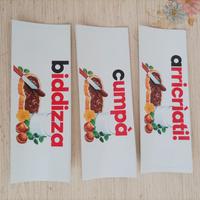 Nutella set n.12 etichette adesive 