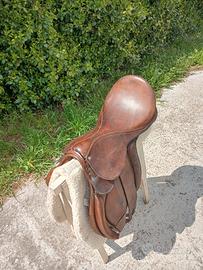 Sella inglese Jorge Canaves 17,5 "