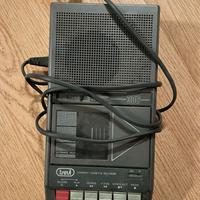 LETTORE REGISTRATORE MUSICASSETTE TREVI 306