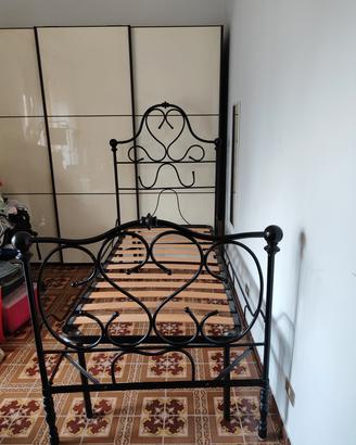 Letto in ferro battuto