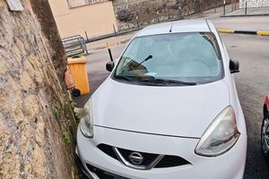 Nissan Micra 2016 GPL bianca TRATTABILE
