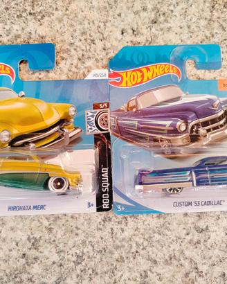 Hot Wheels 1/64 Custom '53 Cadillac e Hirohata Mer
