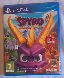 playstation 4 Spyro Trilogy nuovo con cellophane 