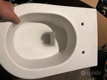 Wc cielo Enjoy sospeso finitura talco