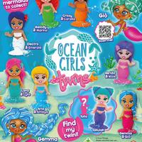 10 Palline sorpresa Sirenette Ocean Girls Twins