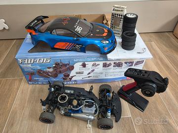 RC Kyosho Fw06 1:10 Alpine A110 GT4 a scoppio