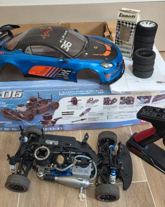 RC Kyosho Fw06 1:10 Alpine A110 GT4 a scoppio