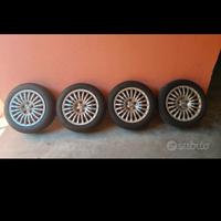 set di cerchi e gomme invernali 