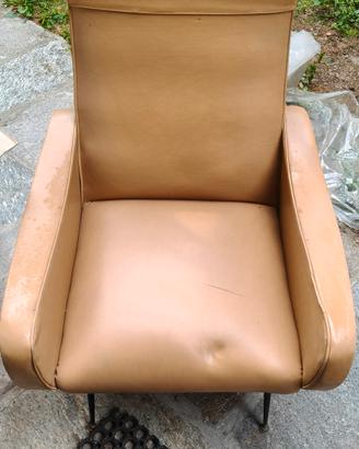 coppia poltrona vintage anni 50