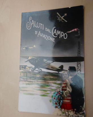 Cartolina Tematica AVIAZIONE 1938 - Annullo Meccan