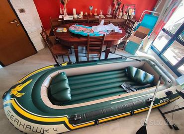 Canotto Gonfiabile Intex Seahawk 4 (Set Completo)