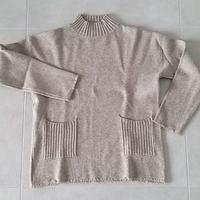 Maglione grigio misto viscosa