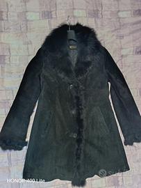  Capotto donna in vera pelle e volpe 
