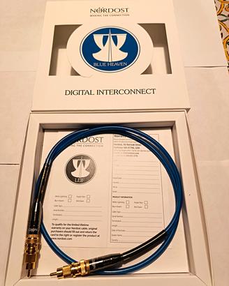 Nordost Blue Heaven ditatal interconnect