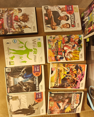 Vendita di Nintendo Wii con Dragonball Z e altri 8