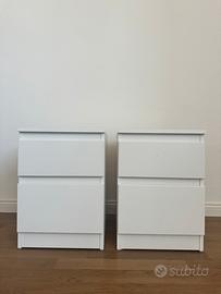 comodino bianco