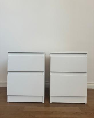 comodino bianco