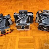 Tre modelli Polaroid 340, 420, 104 in blocco