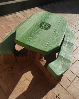 tavolo da giardino per bambini