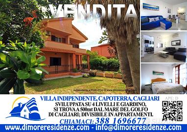 Villa Indipendente a Frutti d'Oro, Capoterra