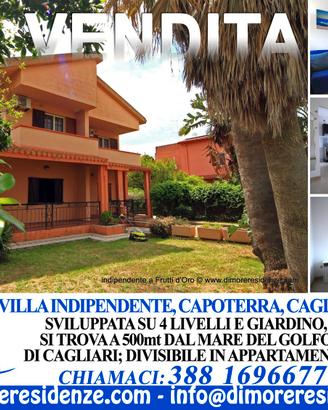 Villa Indipendente a Frutti d'Oro, Capoterra
