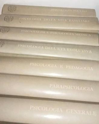ENCICLOPEDIA DELLA PSICOLOGIA  1977/1978  - 7 voll