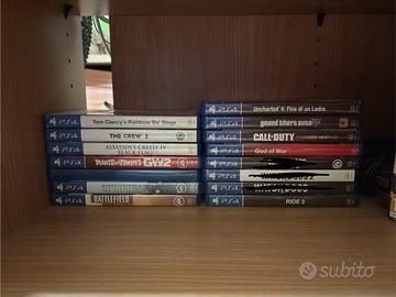 Lotto giochi Ps4 - Gta 5, Uncharted e tanti altri