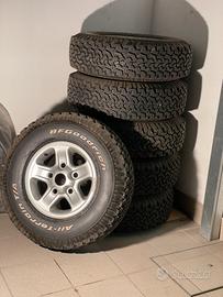 Cerchi e gomme defender originali