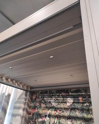 pergola bioclimatica "OPERA" by PRATIC motorizzata
