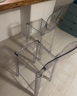 Sgabelli ghost kartell