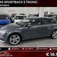 Audi A3 SPB 2.0 TDI S tronic Sport FINANZIABILE