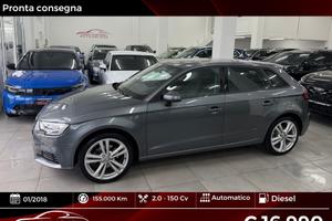 Audi A3 SPB 2.0 TDI S tronic Sport FINANZIABILE