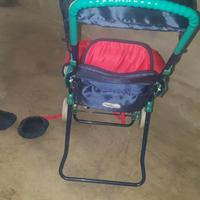 ZAINO PORTA BIMBO TREKKING CON RUOTE