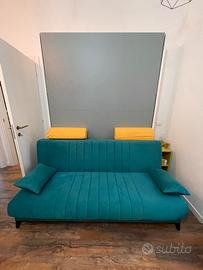 Letto Matrimoniale a scoparsa piu divano contenit