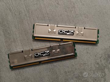 2 X OCZ PC3200 1GB DDR400 Dual Channe